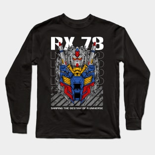 RX78 Gundam Series Long Sleeve T-Shirt